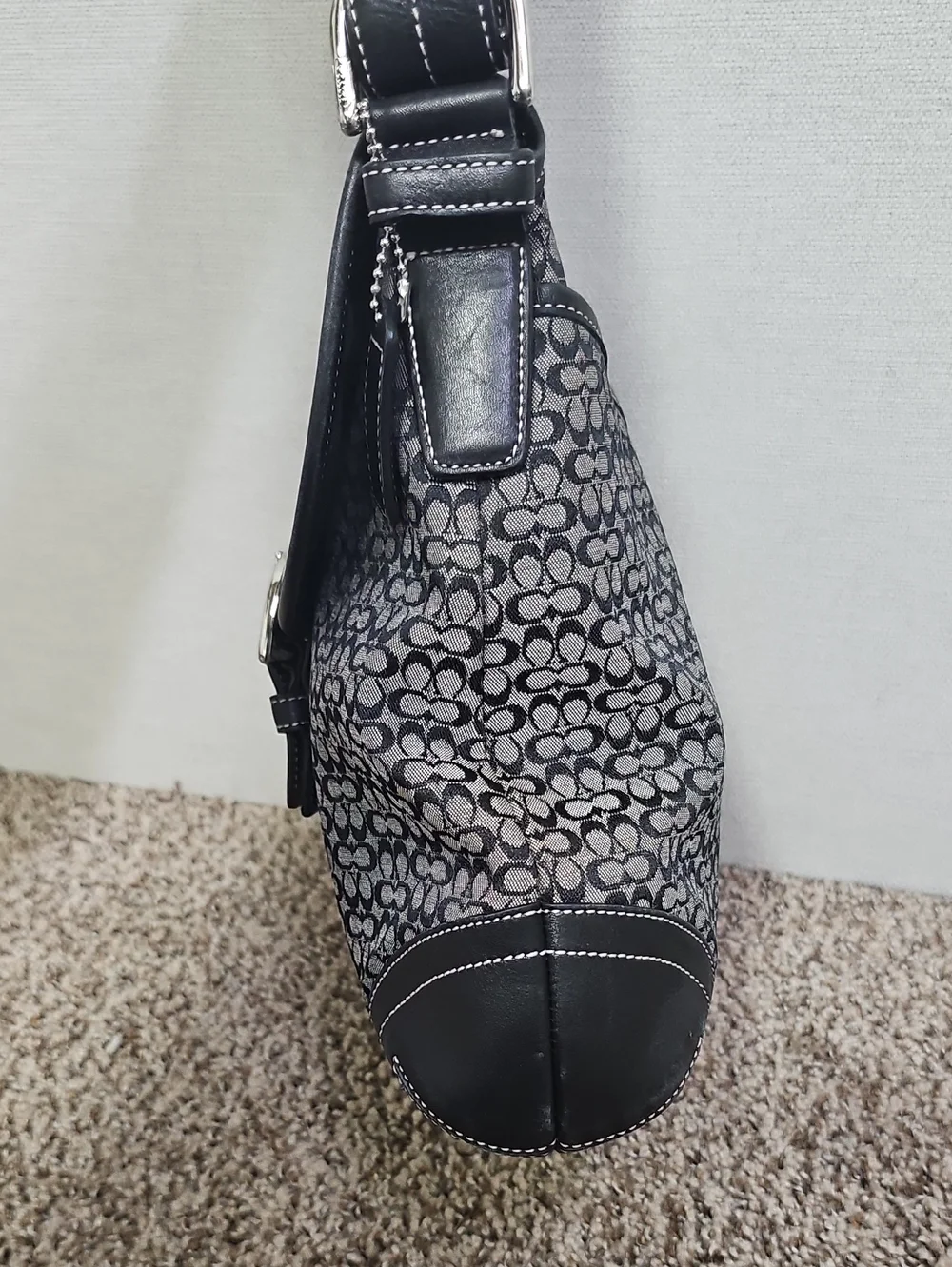 COACH 6376 SOHO SIGNATURE JACQUARD FLAP BAG BFPM-08-037